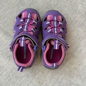 Merrell Kids Hydro H20 Hiker Sandel Sport- Berry Size 6